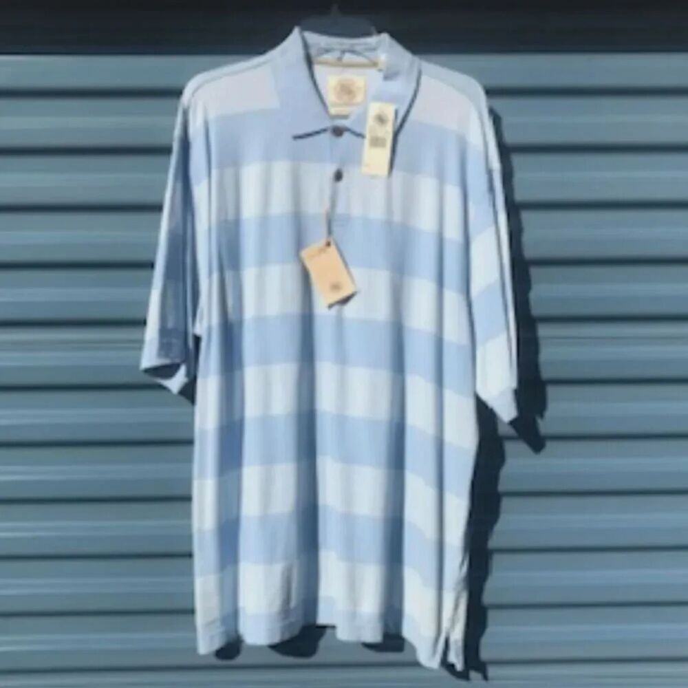 Size: Extra Large {46-48} 100% Cotton Button Down Polo Shirt . Pusser's . NWT's